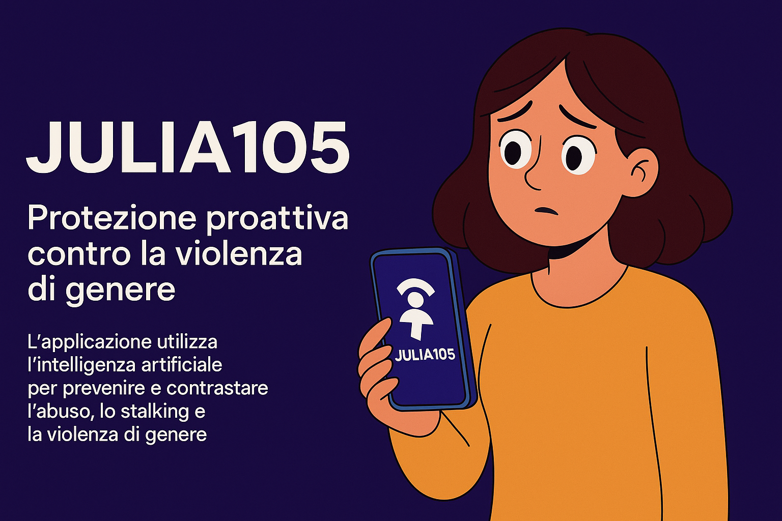 Julia 105 protezione proattiva contro la violenza di genere